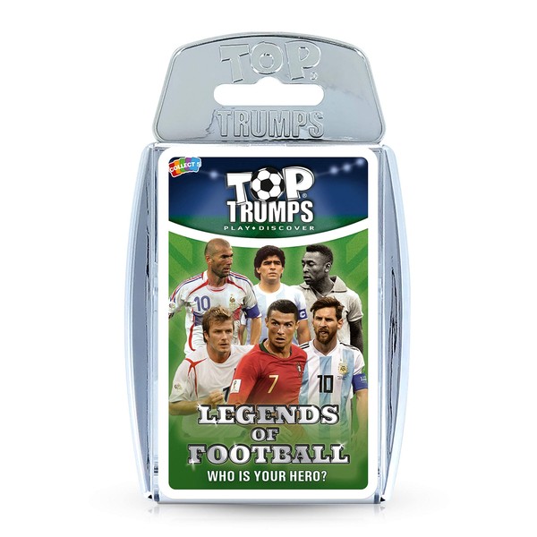 Top Trumps Legends of World Football - Who Is Your Hero? Card Game