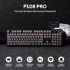 EPOMAKER X Aula F108 PRO Wireless Gaming Keyboard with Screen,