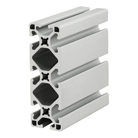 8020, 1545, 15 Series 1.5 Inch x 4.5 Inch 1.5x4.5 T-Slotted Aluminum Extrusion DIY Extruded Linear Slot Bar Rail 80/20 (Lite Smooth, Clear Anodize, 24" Long)