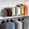 Purse Organizer for Closet Shelf 8 Divider, Adjustable Divider Closet