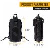 IDOGEAR Tactical Water Bottle Pouch Military Adjustable Straps Kettle Carrier