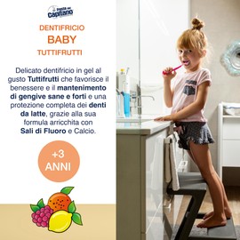 Pasta del Capitano Baby/Junior + 3 Jahre - Tuttifrutti, 75 ml