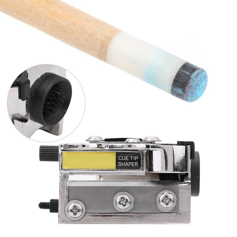 Metal Billiard Pool Cue Stick Tip Shaper Burnisher Snooker Repair