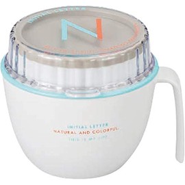 Masakazu INITIAL Mag Lunch Box, Made in Japan, 4.6 x 5.4 x 4.2 inches (11.8 x 13.7 x 10.7 cm), N 47-27226-8