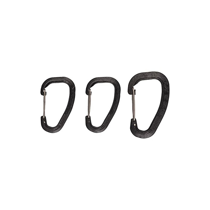 TS Tactical Store Pack of 3 Wildo Carabiners (1 x