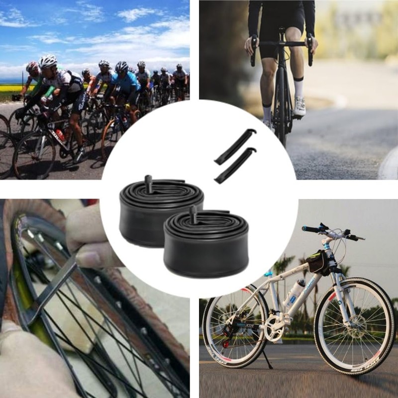 Loopunk 2 x 26 x 1 3/8 Bicycle Tube: Bicycle