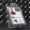 ID Stronghold Identity Stronghold - Secure RFID Badge Holder for