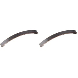 Hickory Hardware 1 Pack Solid Core Kitchen Cabinet Pulls, Luxury Cabinet Handles, Hardware for Doors & Dresser Drawers, 5 Inch Hole Center, Oil-Rubbed Bronze Highlighted, Raleigh Collection