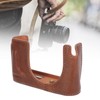 PU Leather Camera Half Case for Leica Q Half Body