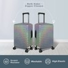 Luckiplus Spandex Suitcase Luggage Suitcase Cover Fits 18"-32" Luggage, Reflective