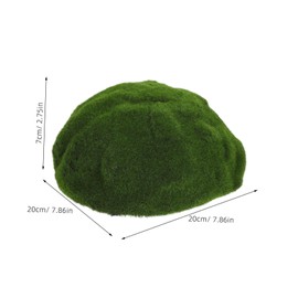 BESPORTBLE Moss Centerpiece Artificial Balls for Garden Cylindrical Decorative Balls for Home