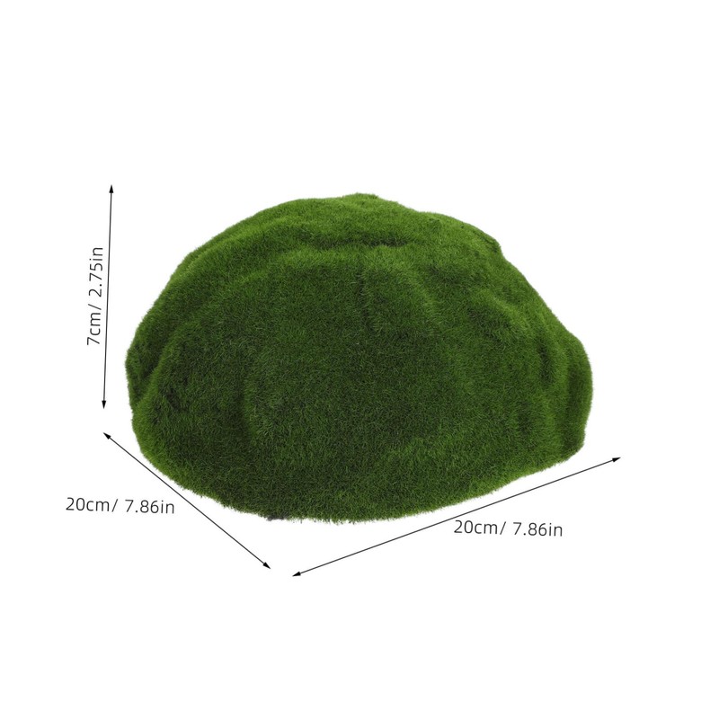 BESPORTBLE Moss Centerpiece Artificial Balls for Garden Cylindrical Decorative Balls