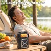 RunningSnail Solar Hand Crank Emergency Radio,NOAA Weather Alert, AM/FM/SW
