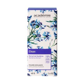 Académie Exfoliating Powder Clean with Gardenia Extract 100% Natural 40 g