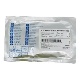 Medico Electrodes Electrodo De Caimán Paquete C/100 Pza