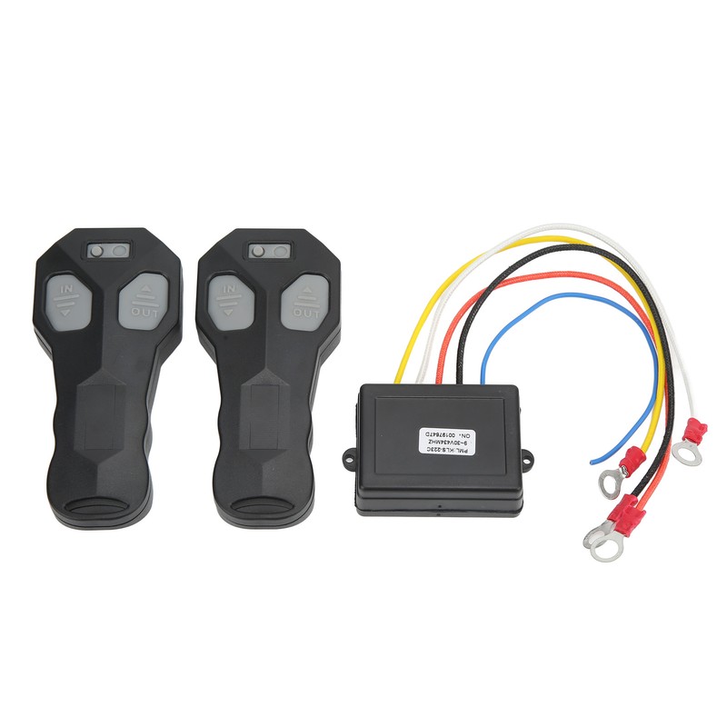 Wireless Winch Remote Control Kit with Indicator 75ft Range 12V