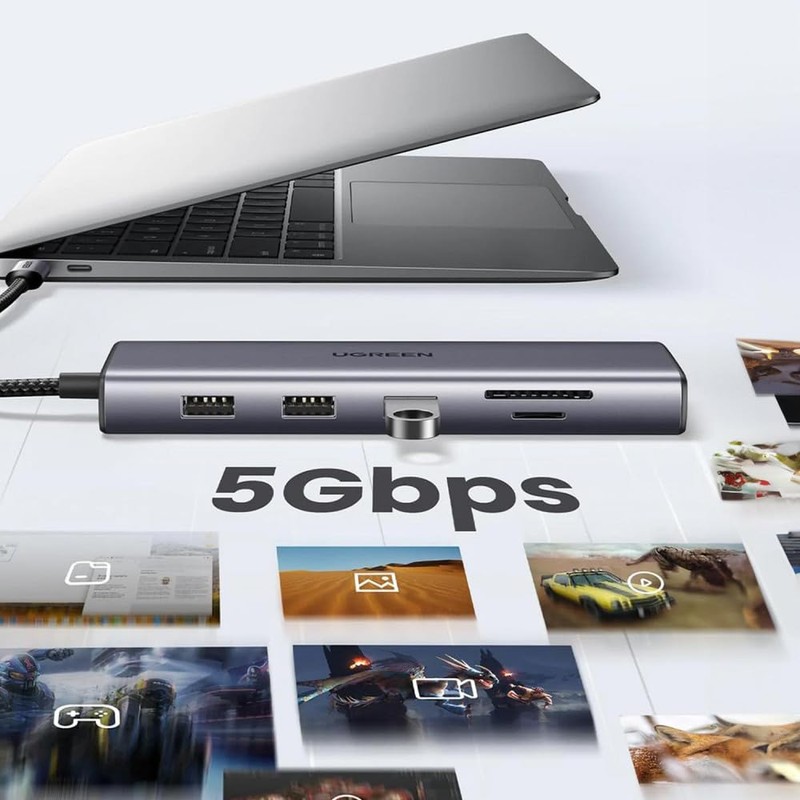 UGREEN USB-C 9-in-1 Hub with 4K HDMI