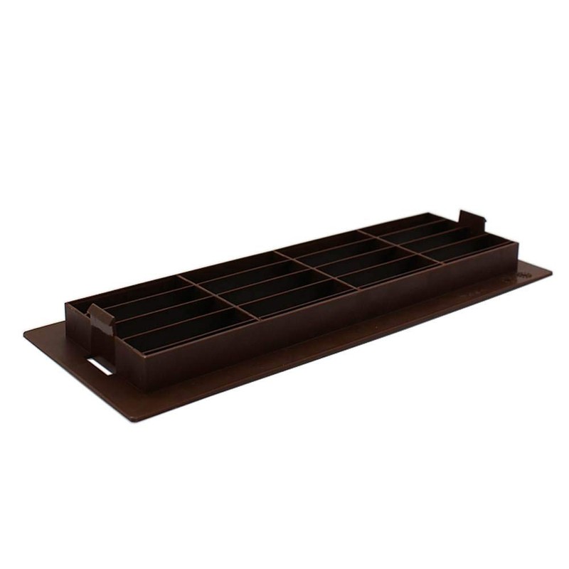 Kair Brown Airbrick Grille with Surround for 204mm x 60mm
