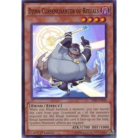 Yu-Gi-Oh! - Djinn Cursenchanter of Rituals (THSF-EN038) - The Secret Forces - 1st Edition - Super Rare