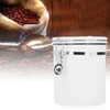Stainless Steel Sealed Canister Coffee Flour Sugar Container Storage Jar