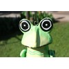 Salty Pelican Swamp Frog Bamboo Windchime, Moveable Arms Legs, 37