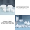 70mm White Plastic Plugs, Round Tube Covers, Inner End Caps