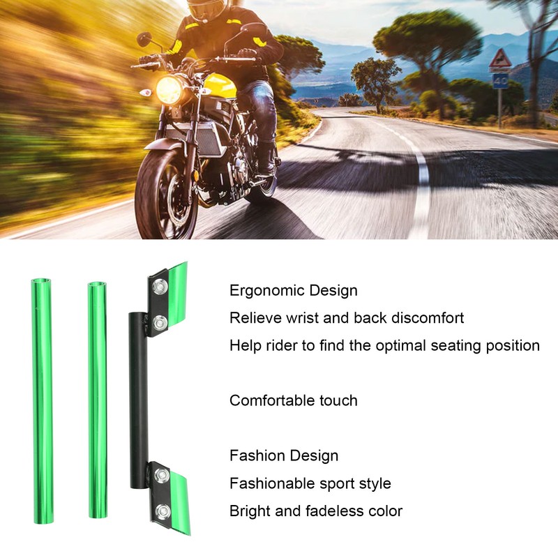 Motorcycle Handlebar 22mm Universal Adjustable Handle Bar for Sports Car