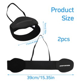 Motorcycle Shoe Protector, Pack of 2 Gear Pads, Shoe Cover, Motorcycle, Gear Shift Protection Pad, Non-Slip & Anti-fall, Gear Shifter Accessories for Rubber Motorcycle Gear Shifter