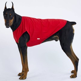 Lucky Petter Dog Sleeveless Tank Top Cotton Shirts for Dogs Plain Sleeveless T-Shirts Soft Breathable Cool Dog Shirt pet Clothes (5X-Large, Red)