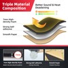 AggSound Sound Deadening Mat 1/4inch(7 mm) 18sqft - Closed Cell