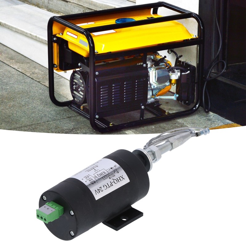 Fuel Shut Off Solenoid Valve Diesel Engine Generator Set Stop