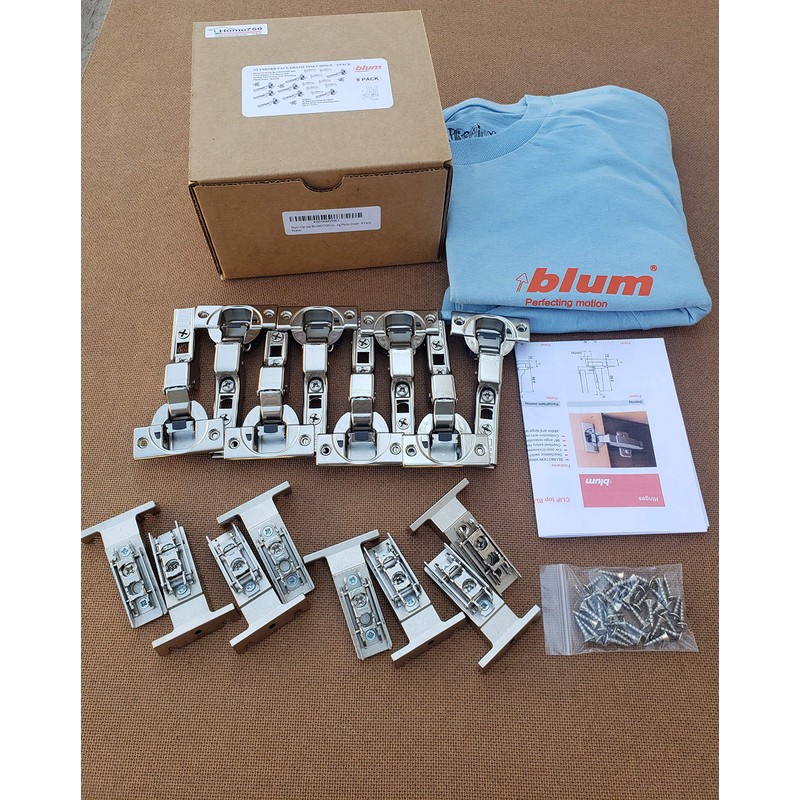 Blum Clip top BLUMOTION Soft-Close Hinges, 110 Degree, Self Closing,