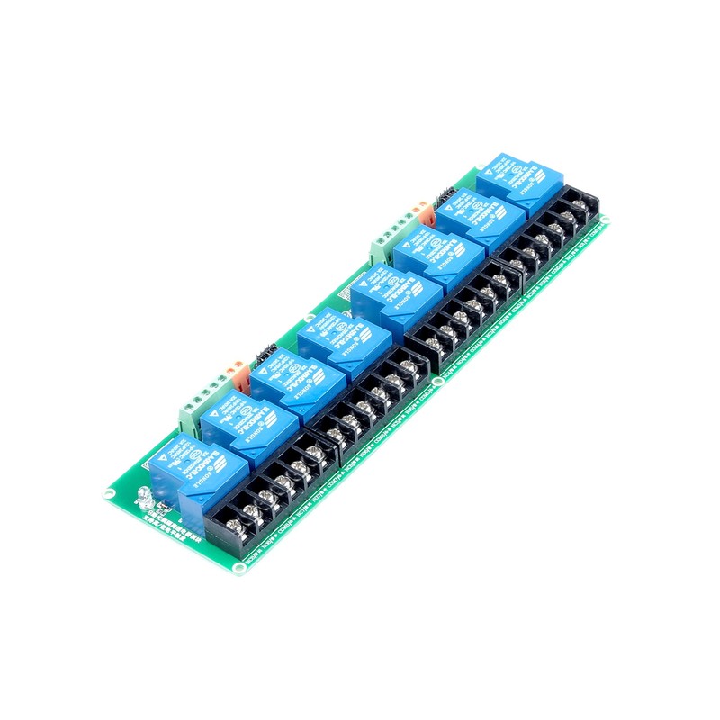 KNACRO 8-Channel Relay Module High Low Level Triggering Optocoupler Isolation