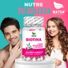 Biotina 000 Mcg Ácido Hialurónico Colágeno 100 Caps Hombres Mujeres