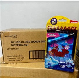 Nickelodeon NEW CASE OF 6 Blues Clues Handy Dandy Notebook  Dry Erase Marker  Factory Sealed