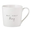 Creative Brands Faithworks - Inspirational White Bone China Café Mug/Cup,