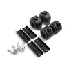 Design61 Universal Furniture Castors with U-Mount 19 mm Rubber Castors