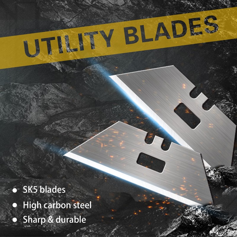 XW SK5 Replacement Blades for Scraper Utility Knife, Universal Utility