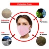 Generise Reusable Face Mask Stylish Face Mask x3 - Polyurethane