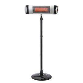 GreenTech Environmental Pureheat Aluminum Outdoor 3-in-1 Space Heater and Air Purifier with Digital Display and Remote Control