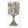 Veronese Design 7 1/8 Inch Life Of Jesus Wine Chalice