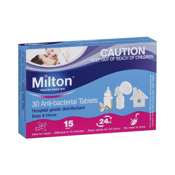 Milton Anti-bacterial Tablets 30