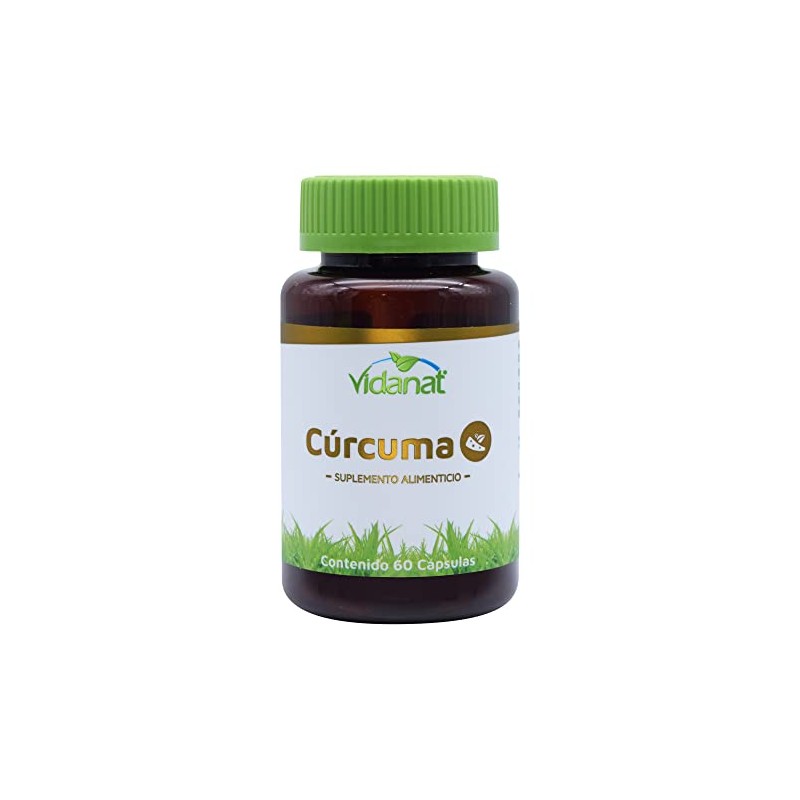 Vidanat Cúrcuma 500 mg 60 Cáps – Complemento Alimenticio Natural