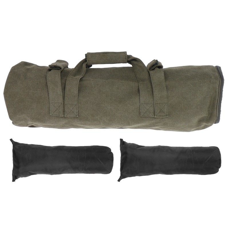 Adjustable Fitness Sandbags Canvas WeightBearing Training Bag for Garden Training(Military