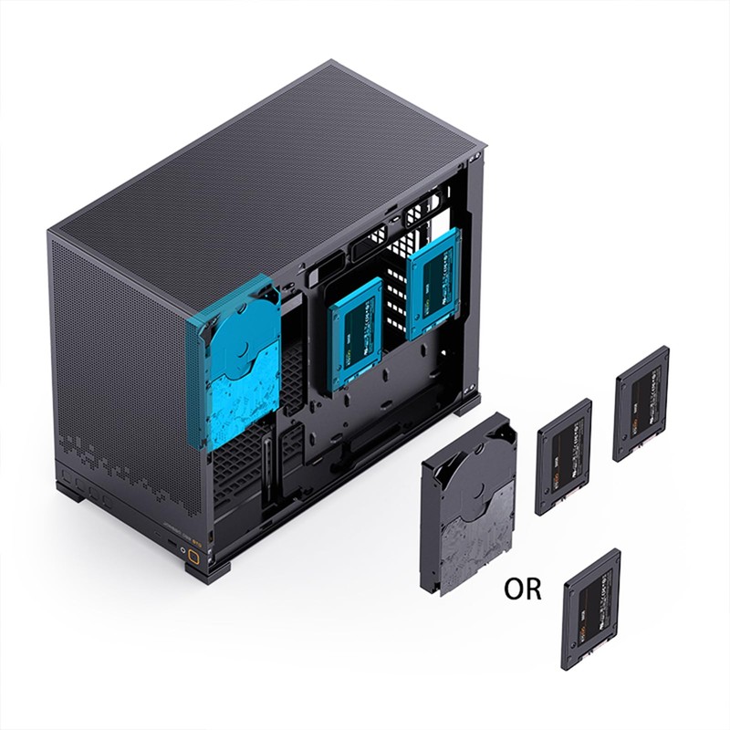 Jonsbo JONSBO D32 STD Micro-ATX PC Case,High Compatibility Mini Desktop