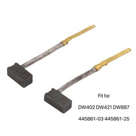 OEM Part 445861-03 445861-25 Replacement Carbon Brush Set for DeWalt DW402 DW421 DW887 4PCS