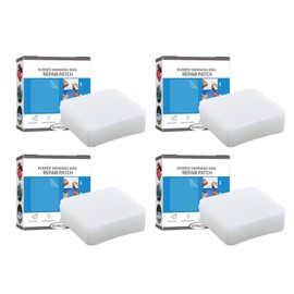 Zunate 120 Pcs Air Mattress Patch Kit - Water Strong Adhesive Pool Patch Repair Kit, Airtight PVC Inflatable Patch Repair Kit for Rafts Kayaks Canoes