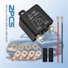 Zreneyfex 12V DC 120 Amp Relay Switch Split, 4 Terminal