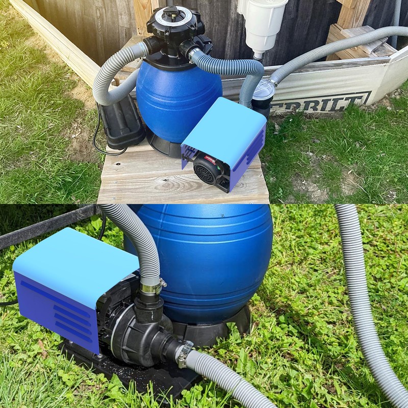 RunNico 1 Pack Pool Pump Covers for Outside Units -