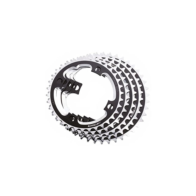 FSA Unisex DH S9 104BCD Chainring X, Black, 104 ×
